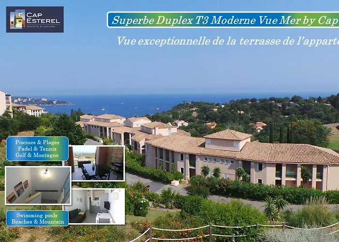 Modernes Vue A Cap Esterel Appartement *